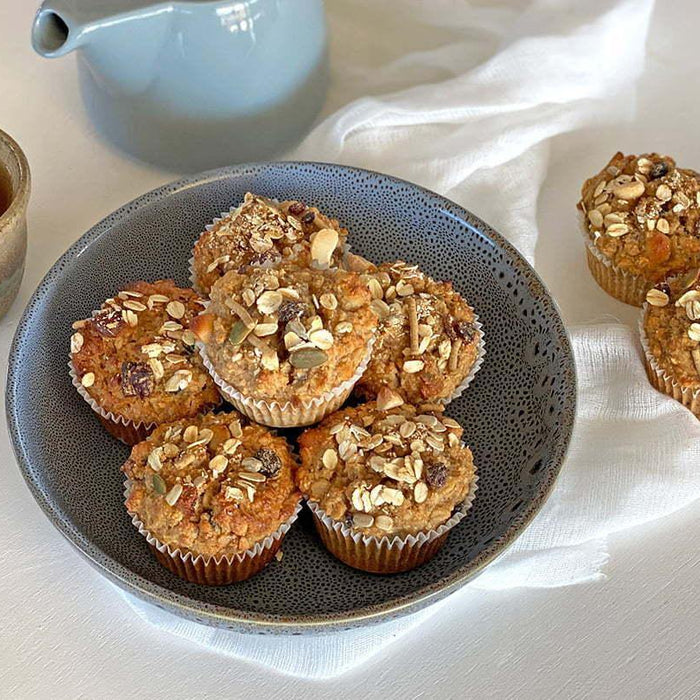 Macadamia & Cranberry Muesli Muffins - Brookfarm