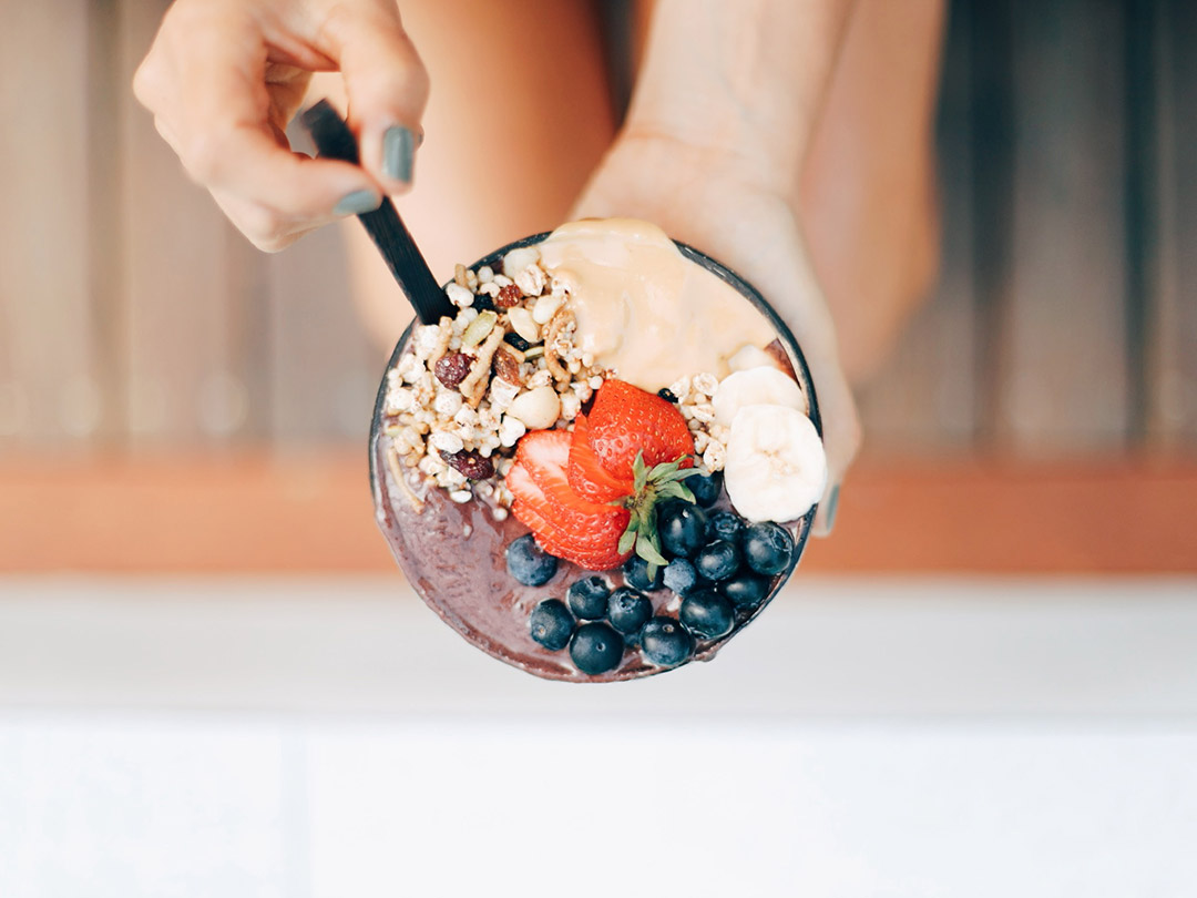 Acai Bowl with Gluten Free Muesli