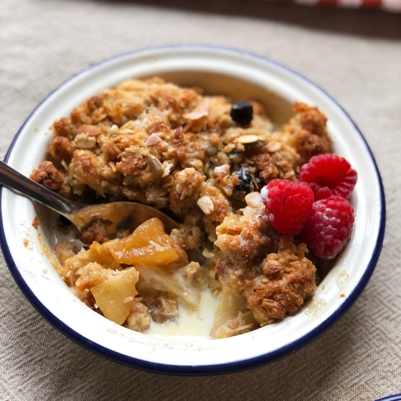 Brookfarm Apple Granola Crumble