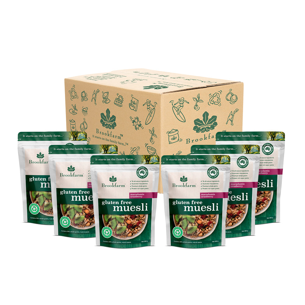 Gluten Free Muesli Macadamia Cranberry