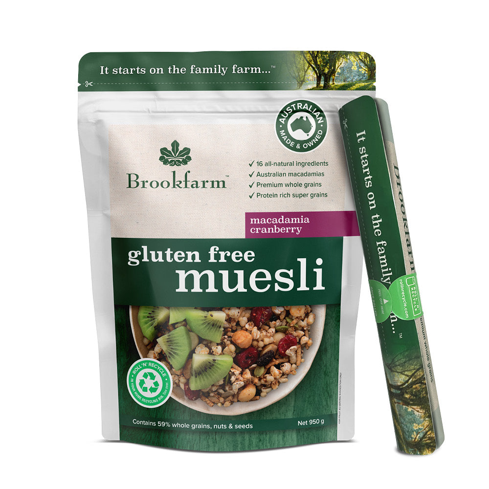 Gluten Free Muesli Macadamia Cranberry