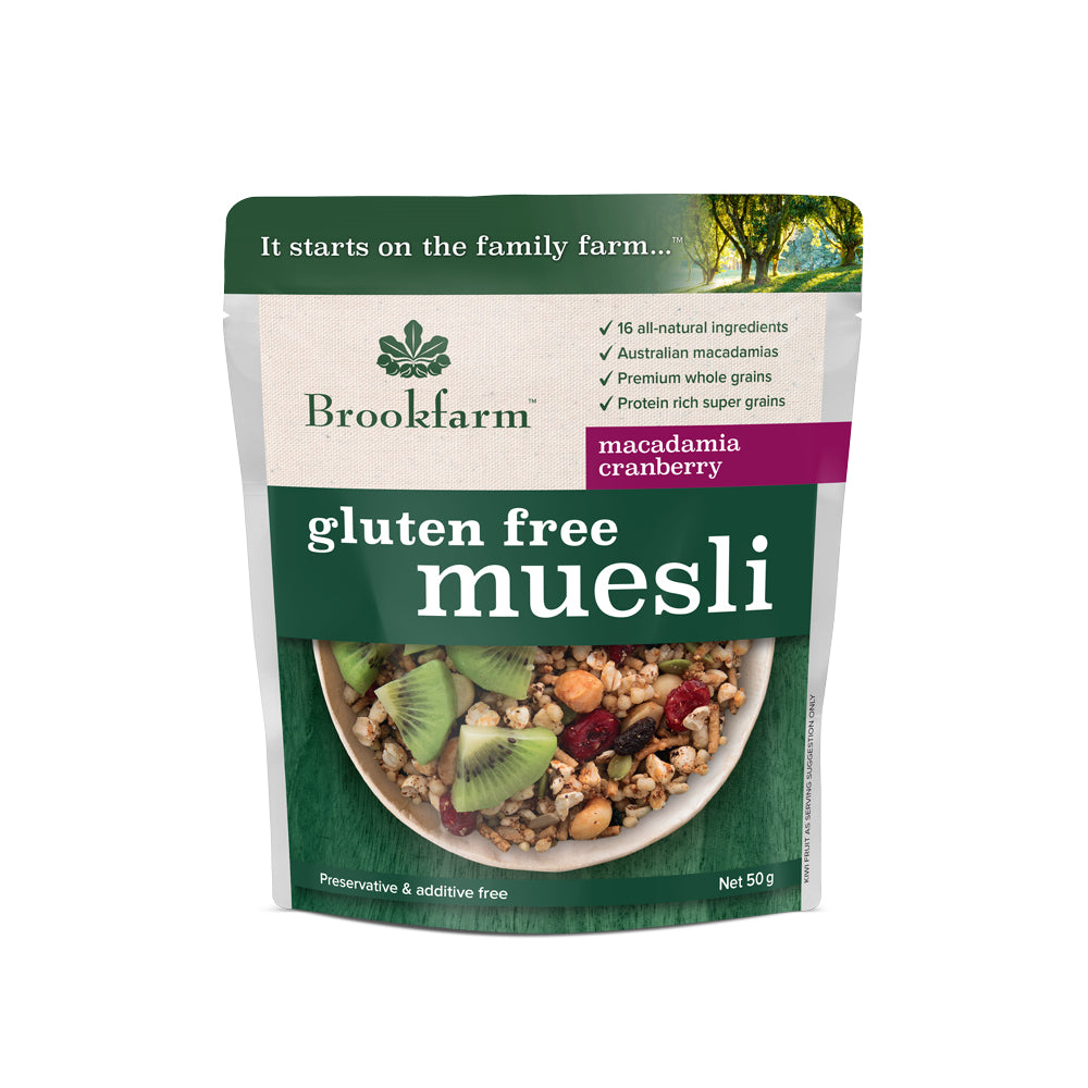 Gluten Free Muesli Macadamia Cranberry