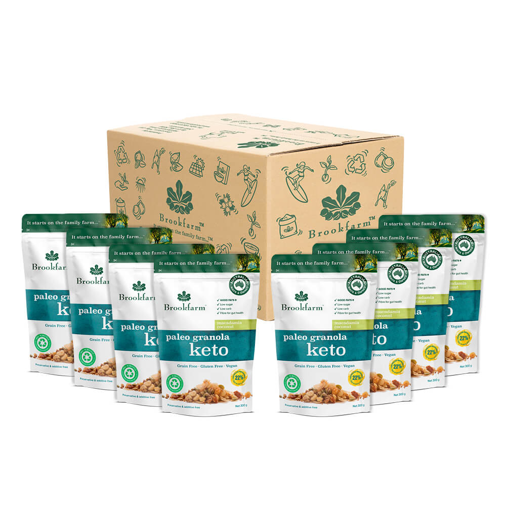 Keto Paleo Granola Macadamia Coconut