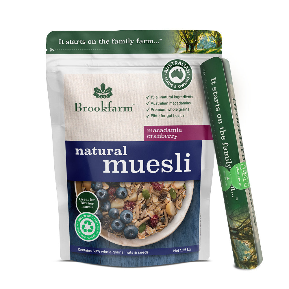 Natural Muesli Macadamia Cranberry
