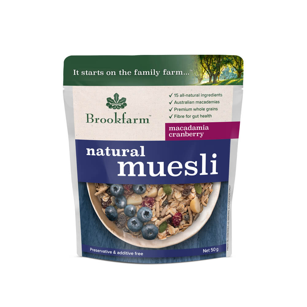 Natural Muesli Macadamia Cranberry