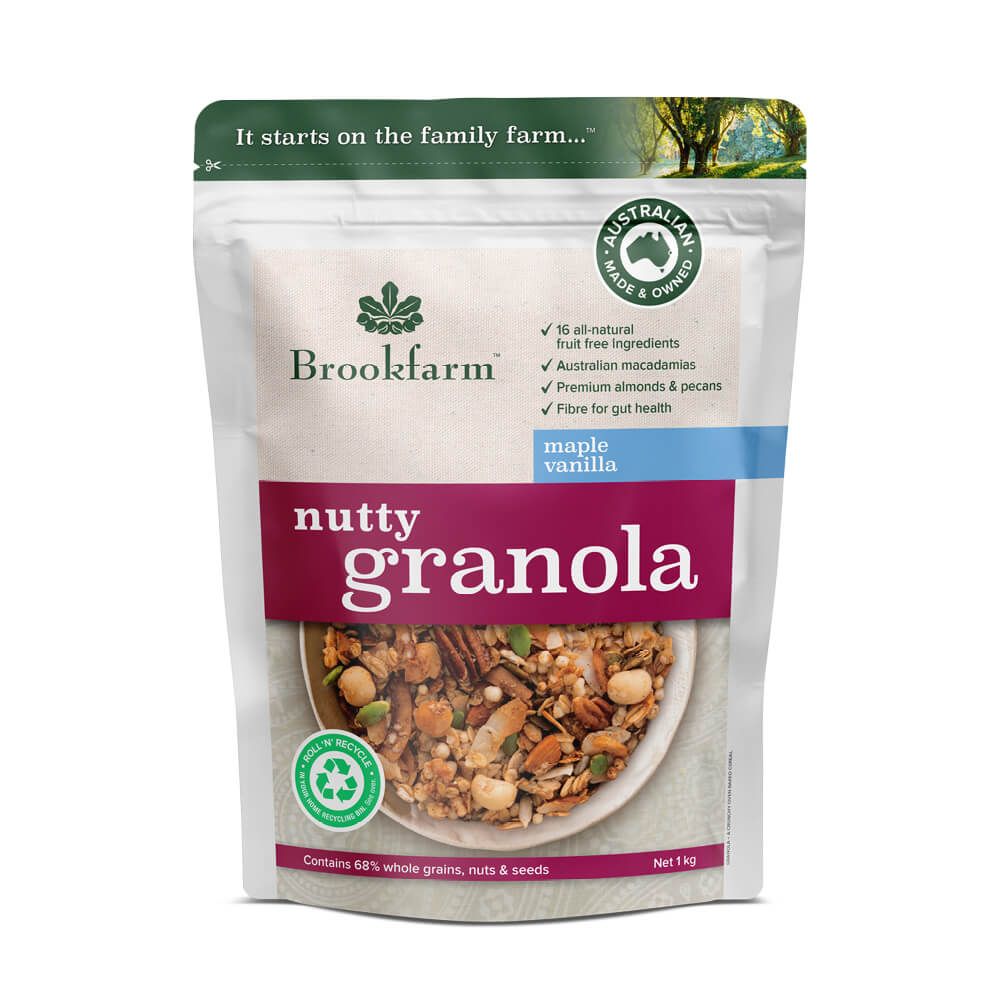 Nutty Granola Maple Vanilla