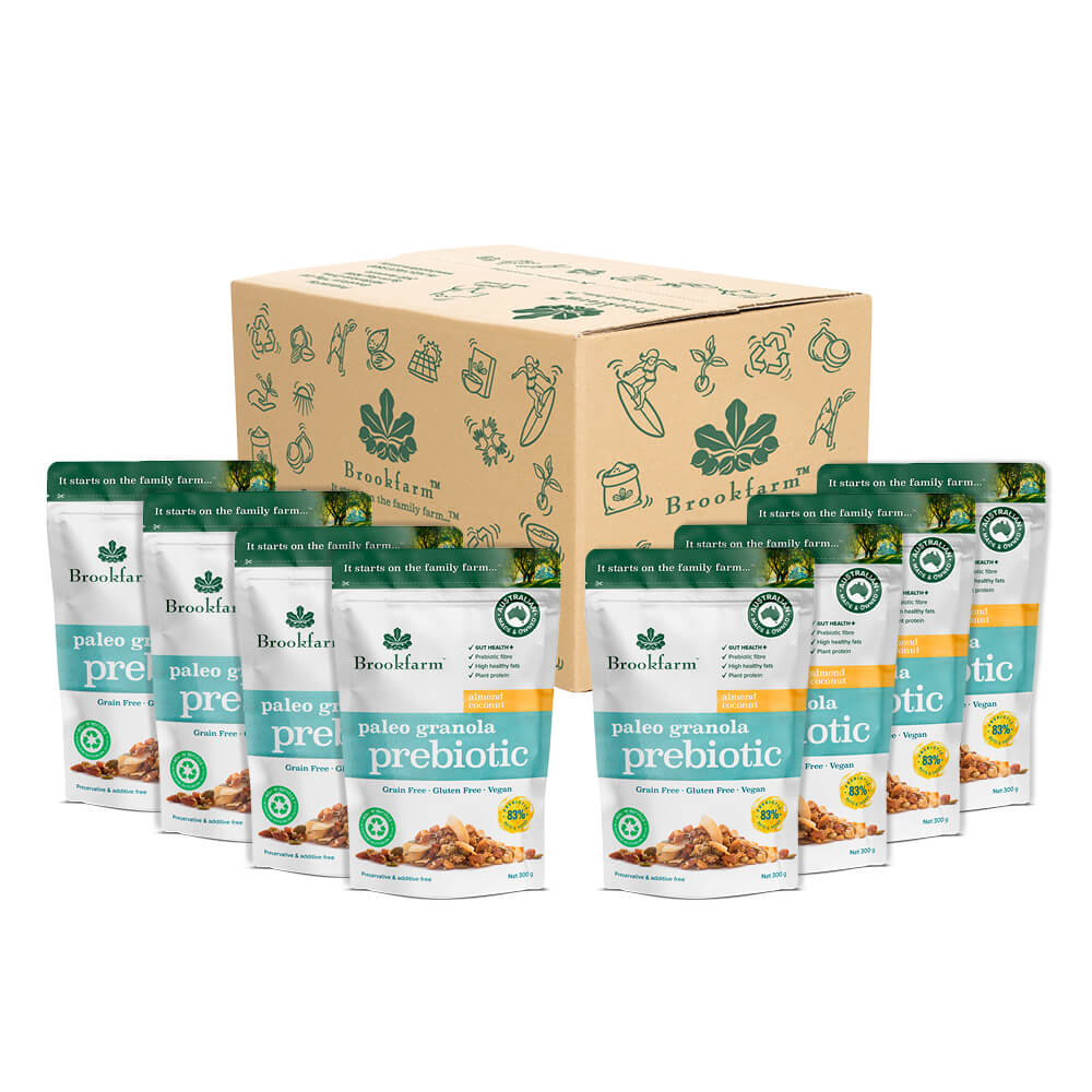 Prebiotic Paleo Granola Almond Coconut