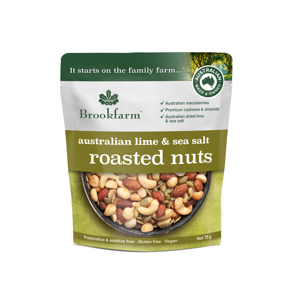NEW Roasted Nuts Australian Lime & Sea Salt