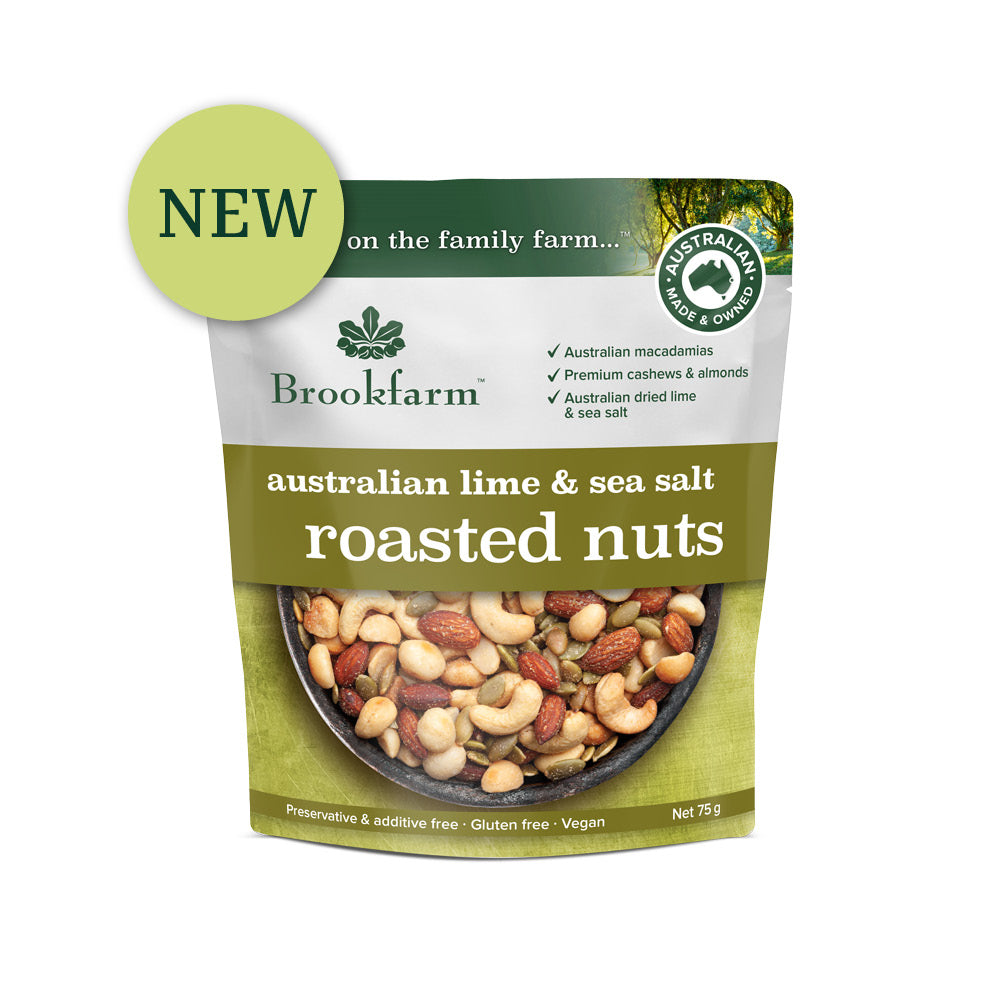 NEW Roasted Nuts Australian Lime & Sea Salt
